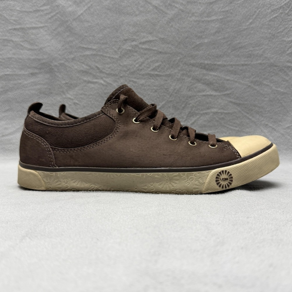 UGG Evera Shoes Womens Size 10‎ Brown Suede Low Top Casual Sneaker 1888